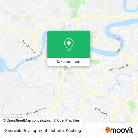 Sarawak Development Institute map