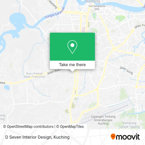 D Seven Interior Design map
