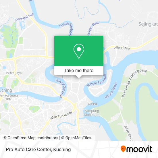 Pro Auto Care Center map
