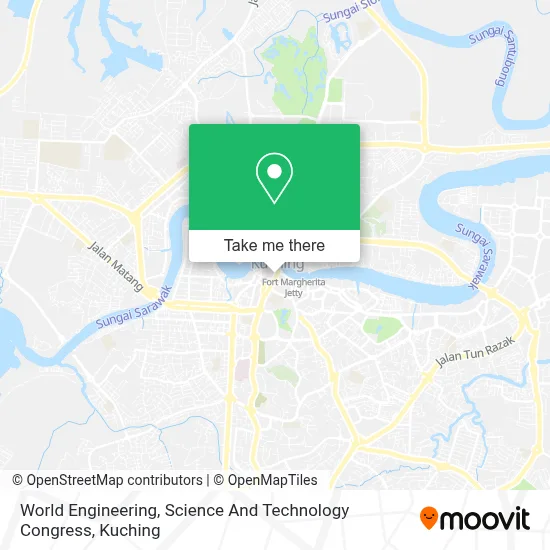 World Engineering, Science And Technology Congress map