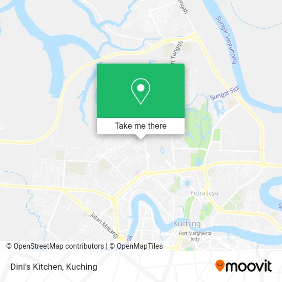 Dini's Kitchen map