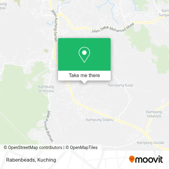 Rabenbeads map