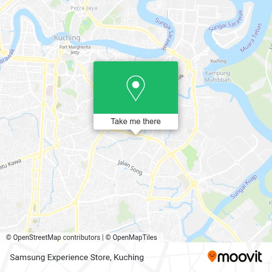 Samsung Experience Store map