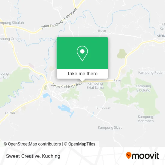 Sweet Creative map