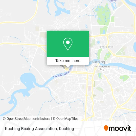Kuching Boxing Association map