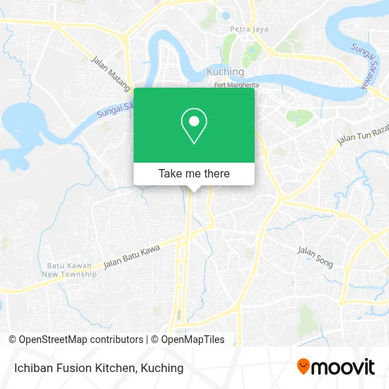 Ichiban Fusion Kitchen map