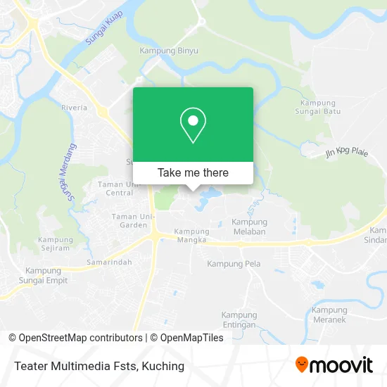 Teater Multimedia Fsts map