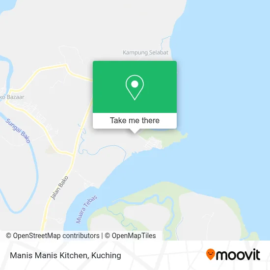 Manis Manis Kitchen map