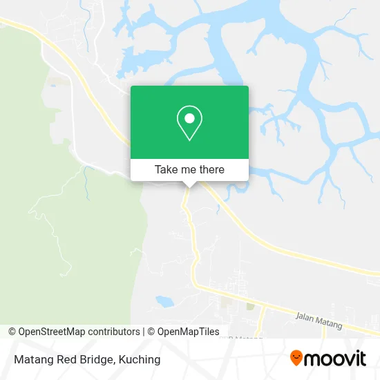 Matang Red Bridge map