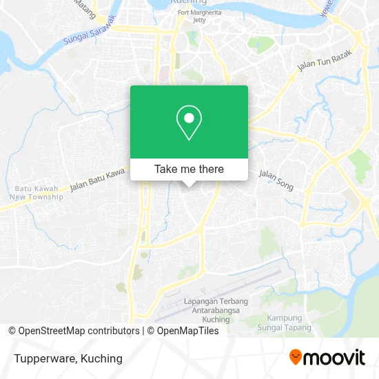 Tupperware map