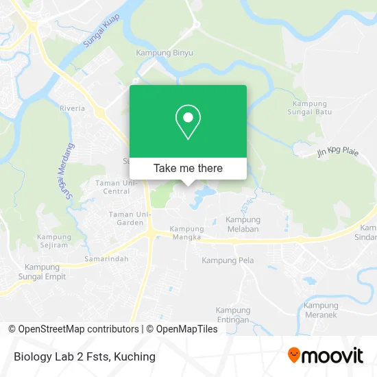 Biology Lab 2 Fsts map