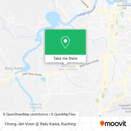 Chong Jan Voon @ Batu Kawa map