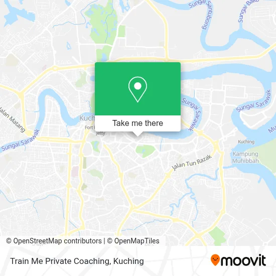 Train Me Private Coaching map