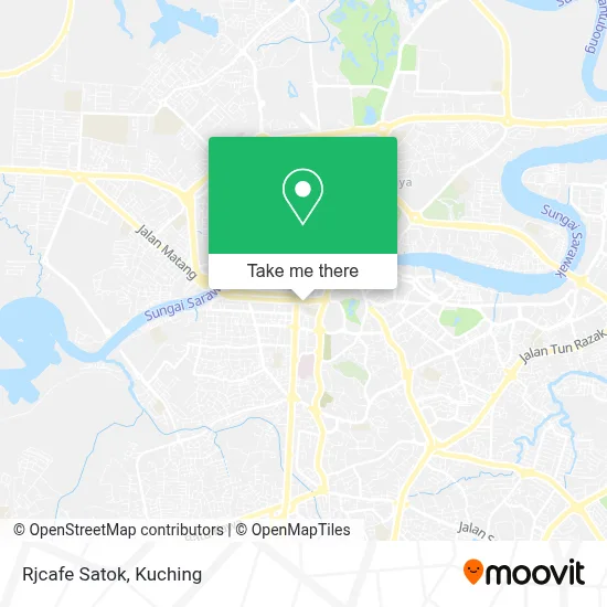 Rjcafe Satok map