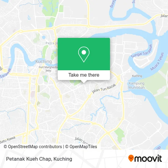 Petanak Kueh Chap map