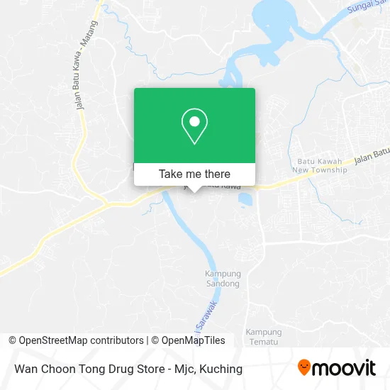 Wan Choon Tong Drug Store - Mjc map