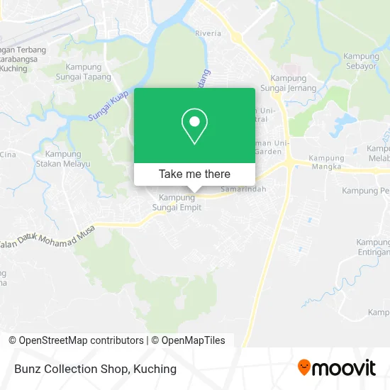 Bunz Collection Shop map
