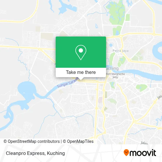 Cleanpro Express map