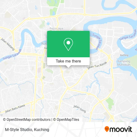 M-Style Studio map