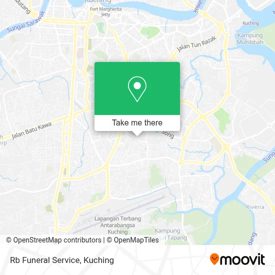 Rb Funeral Service map