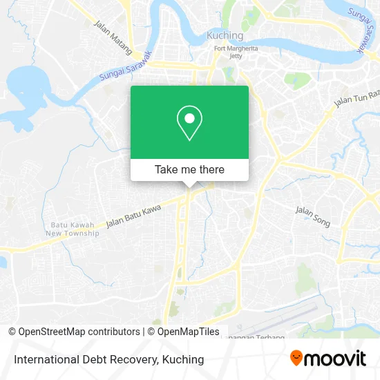 International Debt Recovery map