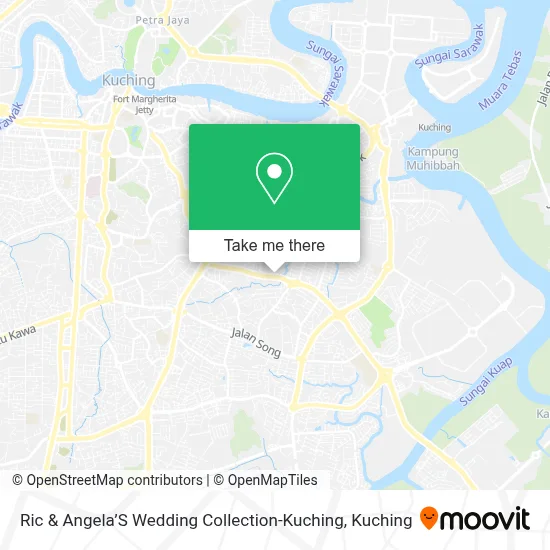 Ric & Angela’S Wedding Collection-Kuching map