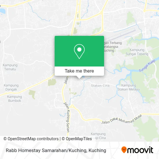 Rabb Homestay Samarahan / Kuching map