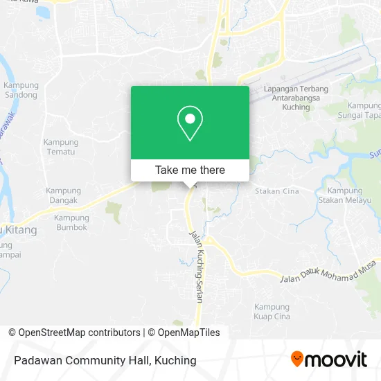 Padawan Community Hall map