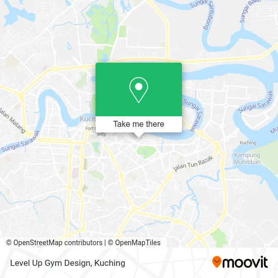 Level Up Gym Design map