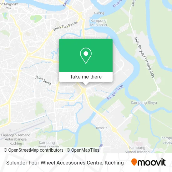 Splendor Four Wheel Accessories Centre map