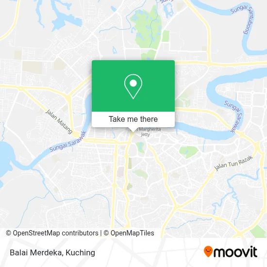 Balai Merdeka map