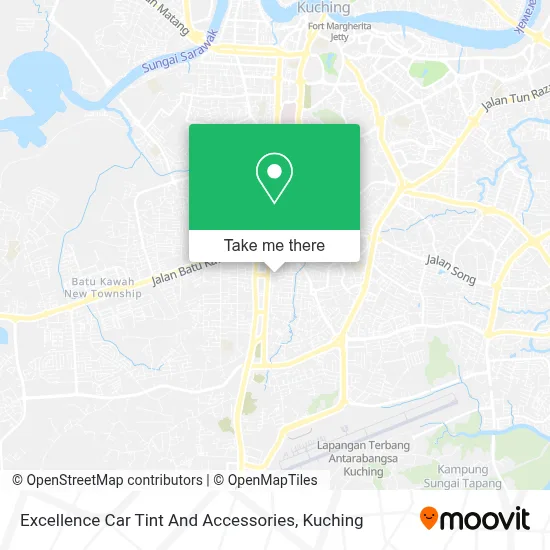 Excellence Car Tint And Accessories map
