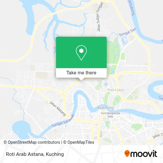 Roti Arab Astana map