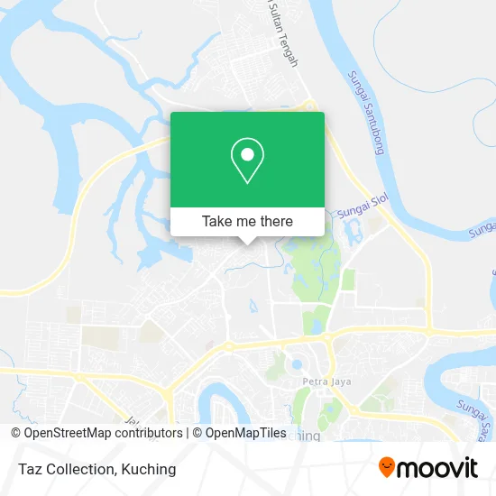 Taz Collection map