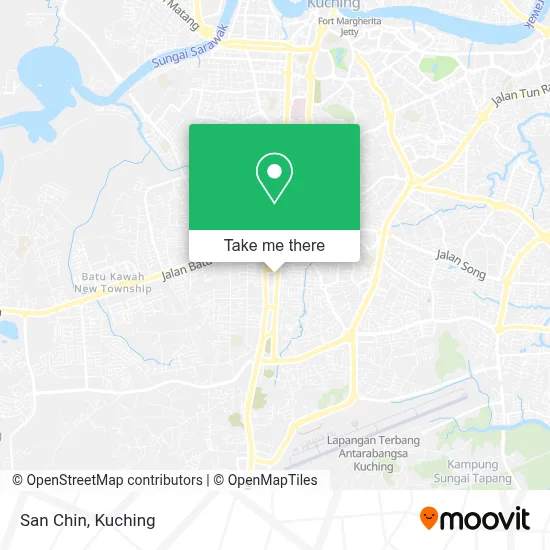 San Chin map
