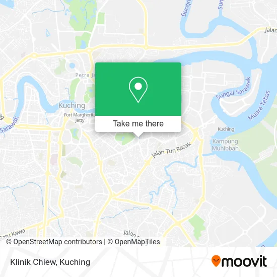 Klinik Chiew map