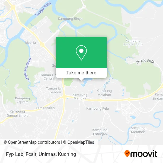 Fyp Lab, Fcsit, Unimas map