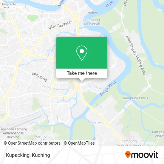 Kupacking map