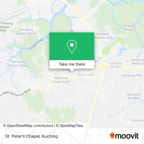 St. Peter's Chapel map