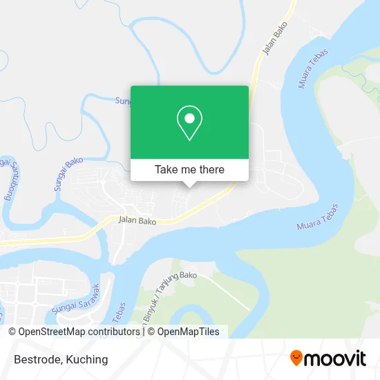 Bestrode map