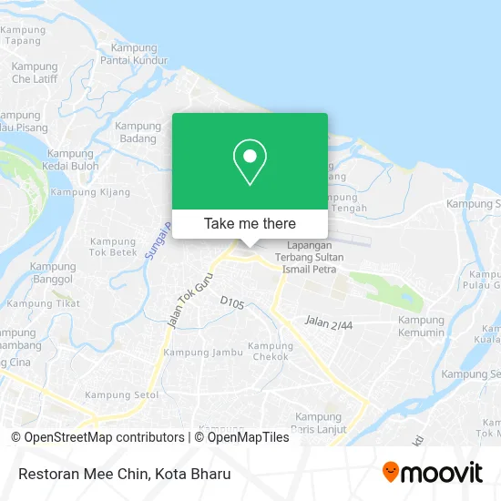 Restoran Mee Chin map