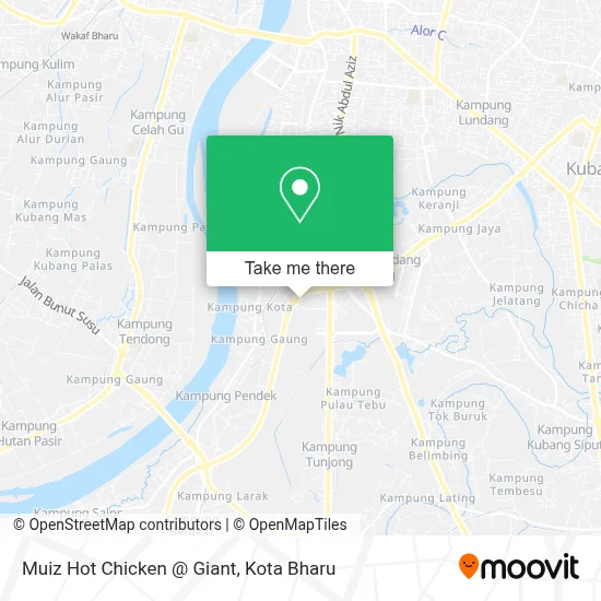 Muiz Hot Chicken @ Giant map