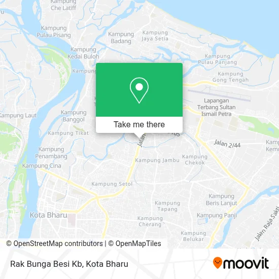 Peta Rak Bunga Besi Kb