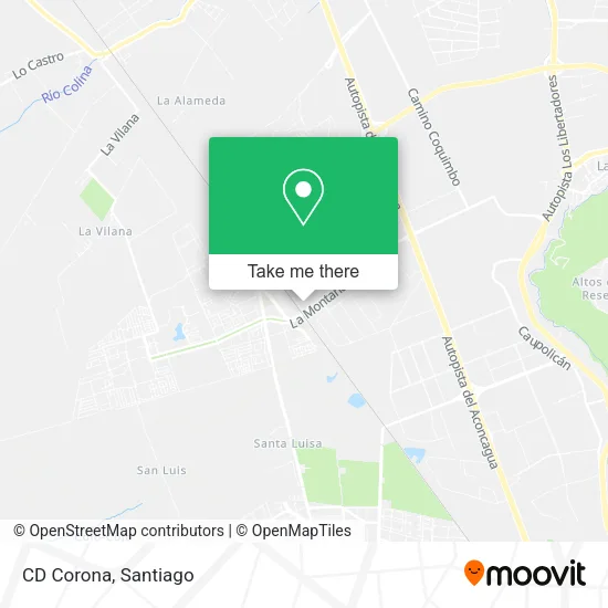 Mapa de CD Corona