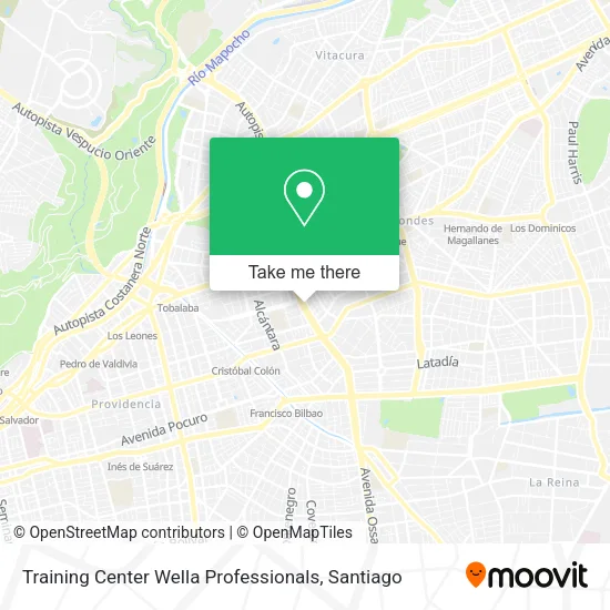 Training Center Wella Professionals map