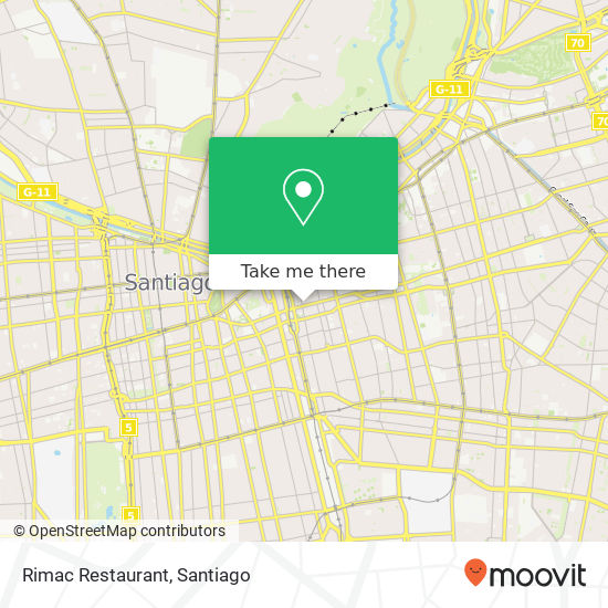 Rimac Restaurant map