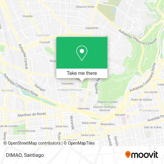 DIMAO map