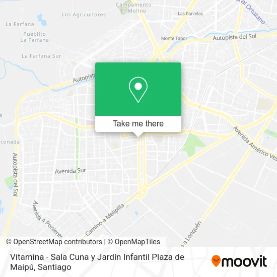 Vitamina - Sala Cuna y Jardín Infantil Plaza de Maipú map