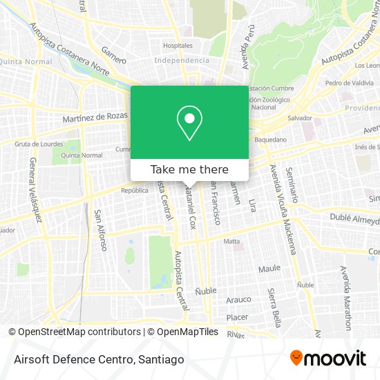 Airsoft Defence Centro map