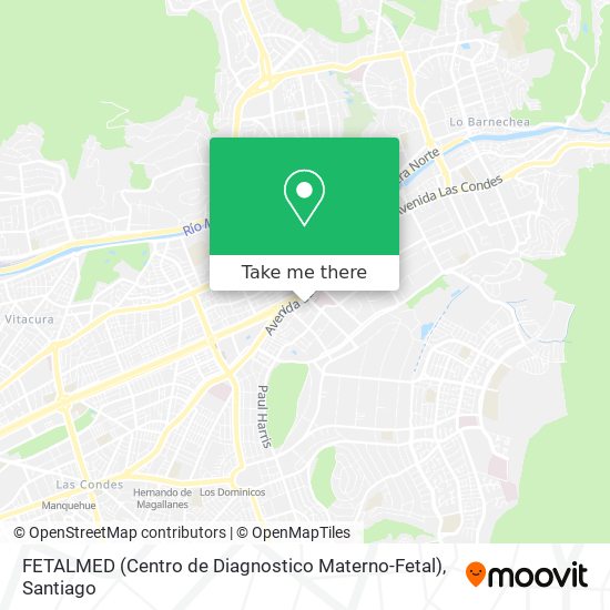 FETALMED (Centro de Diagnostico Materno-Fetal) map